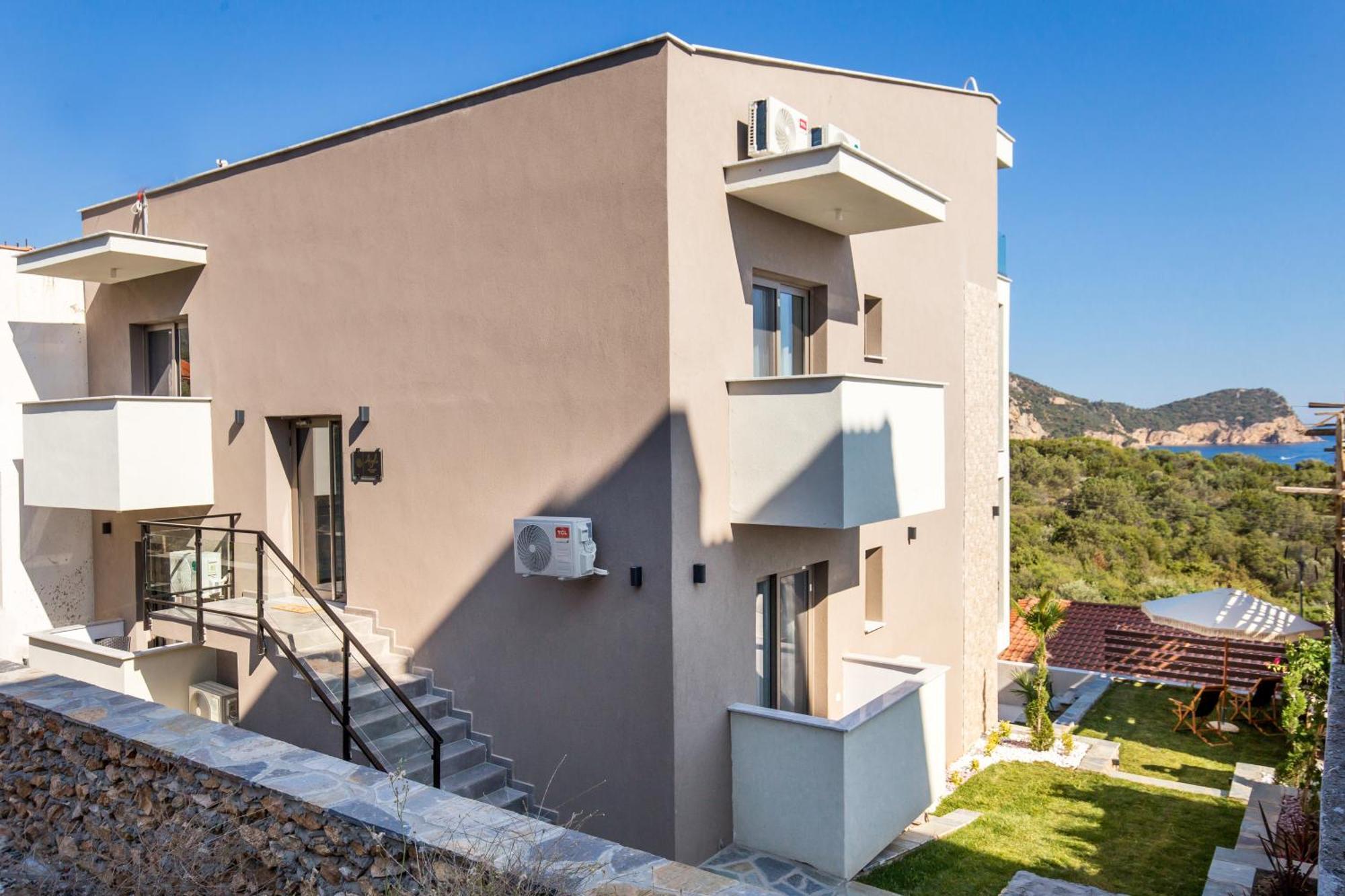 Aigli Skala Maries Deluxe Apartment Skala Marion Exterior photo