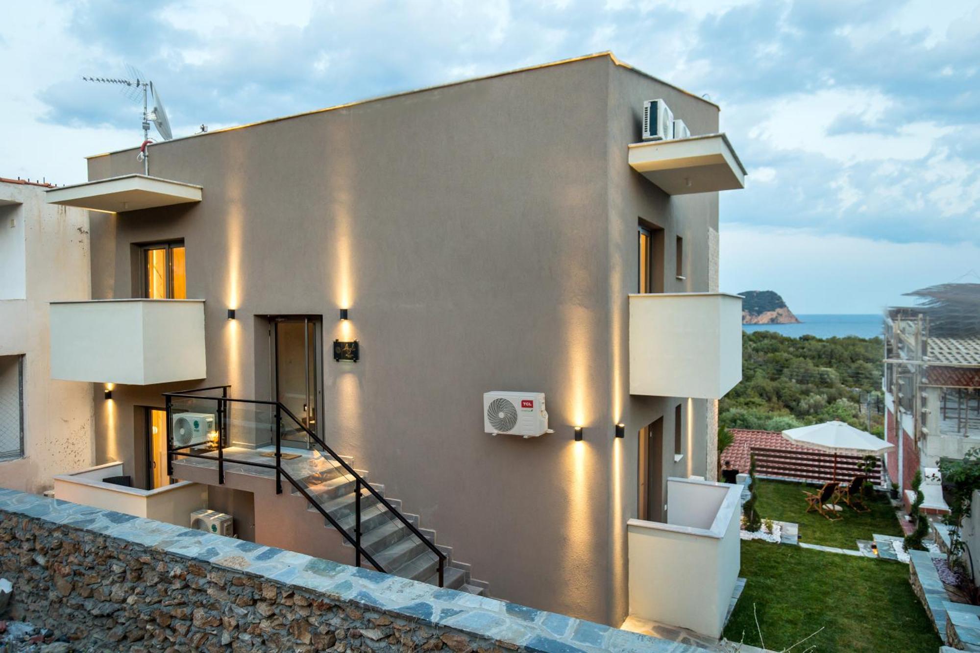 Aigli Skala Maries Deluxe Apartment Skala Marion Exterior photo